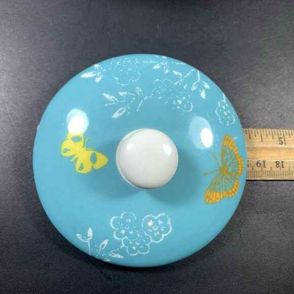 Portmeirion Dawn Chorus Sugar Bowl with Lid – Birds, Butterflies & Flowers - Picture 9 of 10